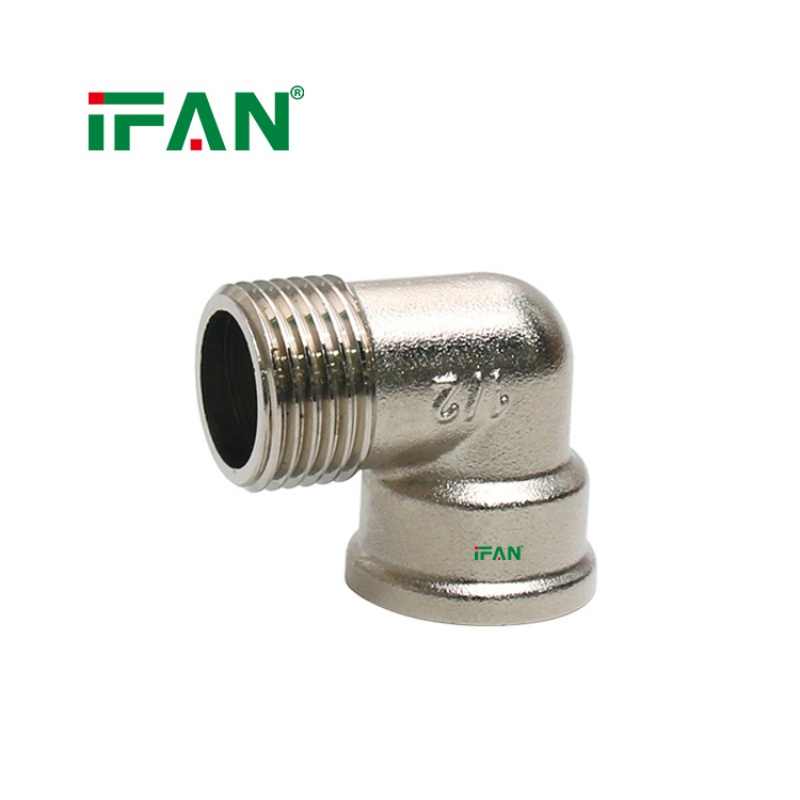 IFAN Electroplated Plumbing Fitting – Male Thread Elbow Application Scenario