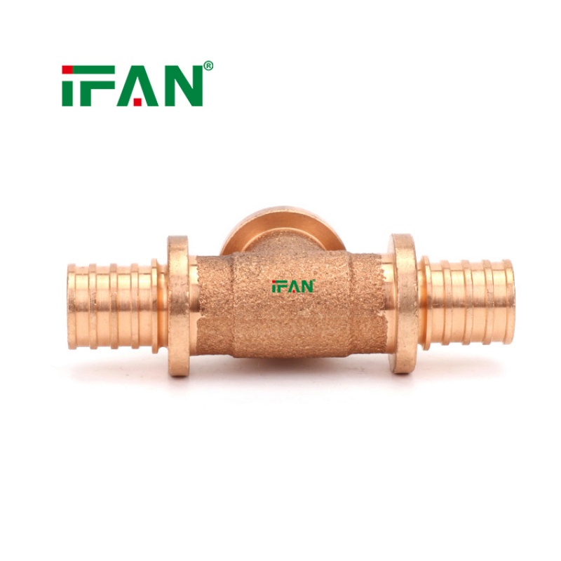 IFAN China Factory Bronze PEX Compression Fittings Tee Application Scenario