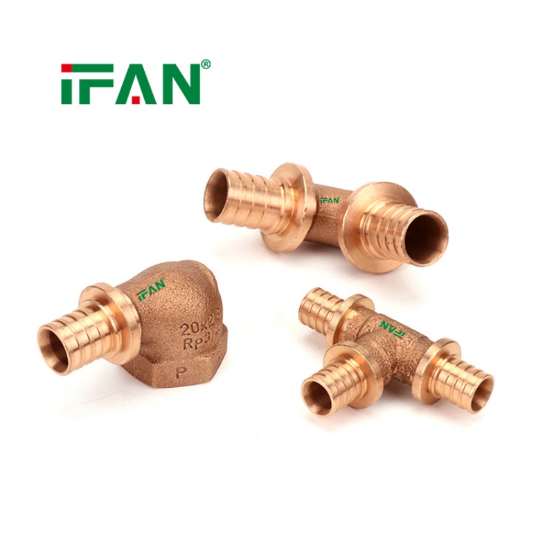 IFAN Factory-Customized Bronze PEX Compression Fittings Application Scenario