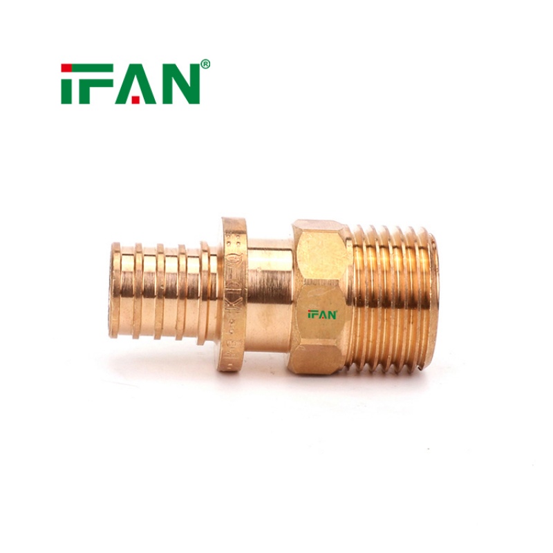 IFAN Large Stock of Bronze PEX Brass Axial Fitting Socket Application Scenario
