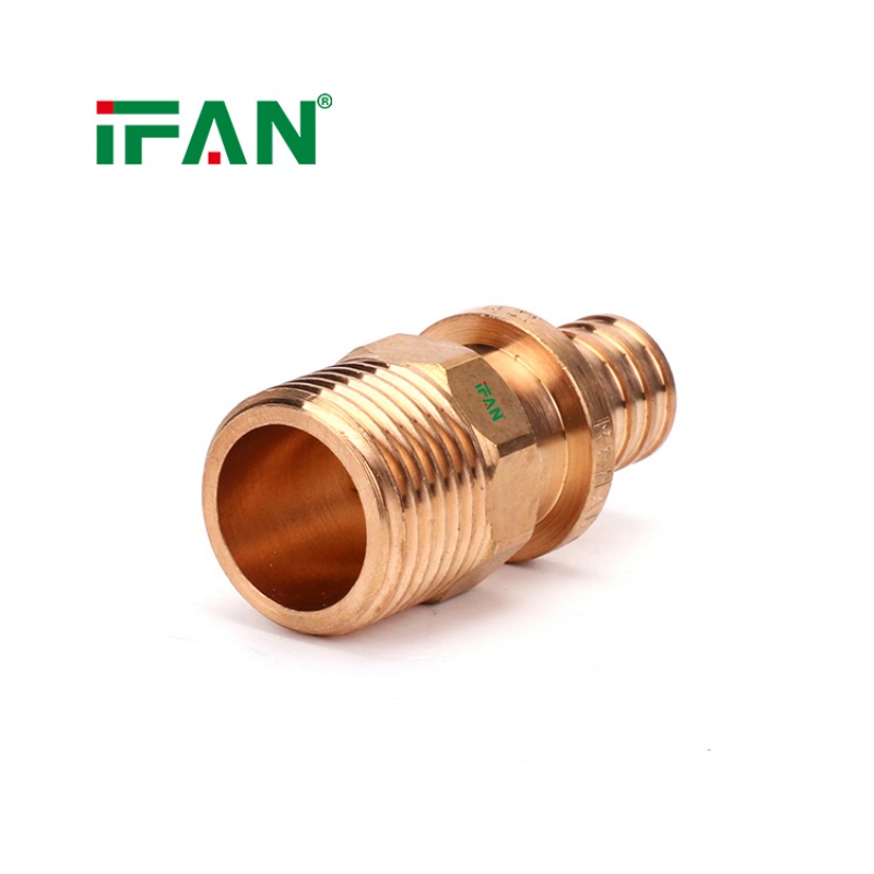 IFAN Large Stock of Bronze PEX Brass Axial Fitting Socket Specification image