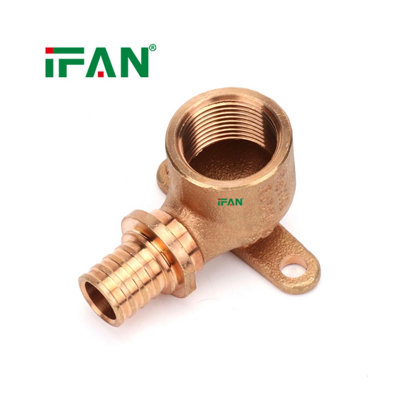 PEX Sliding Fitting – Male Threaded Elbow with Mounting 