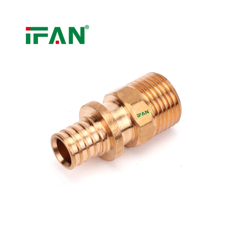 IFAN Large Stock of Bronze PEX Brass Axial Fitting Socket Item Picture