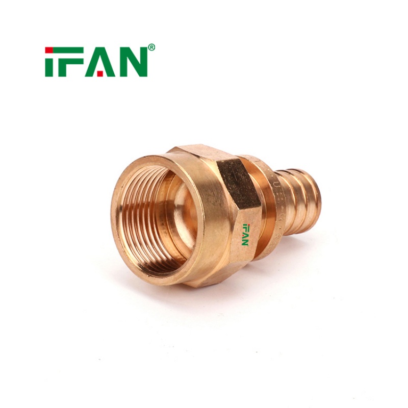 IFAN Precision-Cast PEX Brass Axial Fitting Female Elbow Application Scenario
