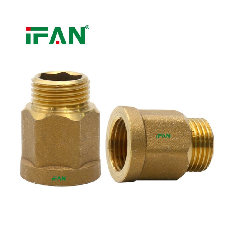 High-Quality Brass Fittings with Hexagonal Extension Adaptor Application Scenario
