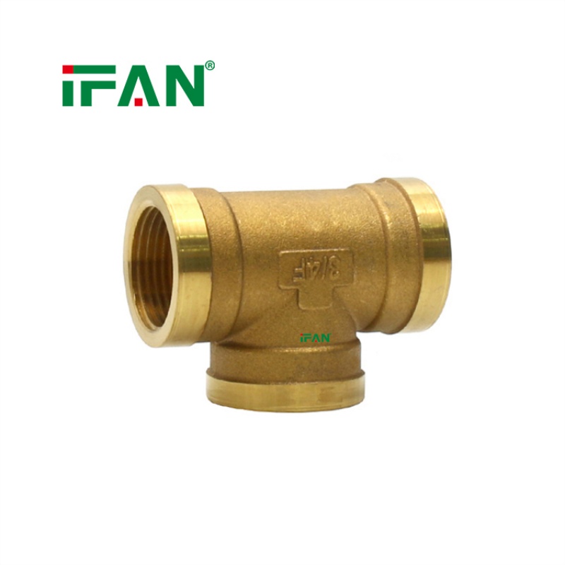 IFAN Made-in-China Thickened Brass Tee Fitting Application Scenario