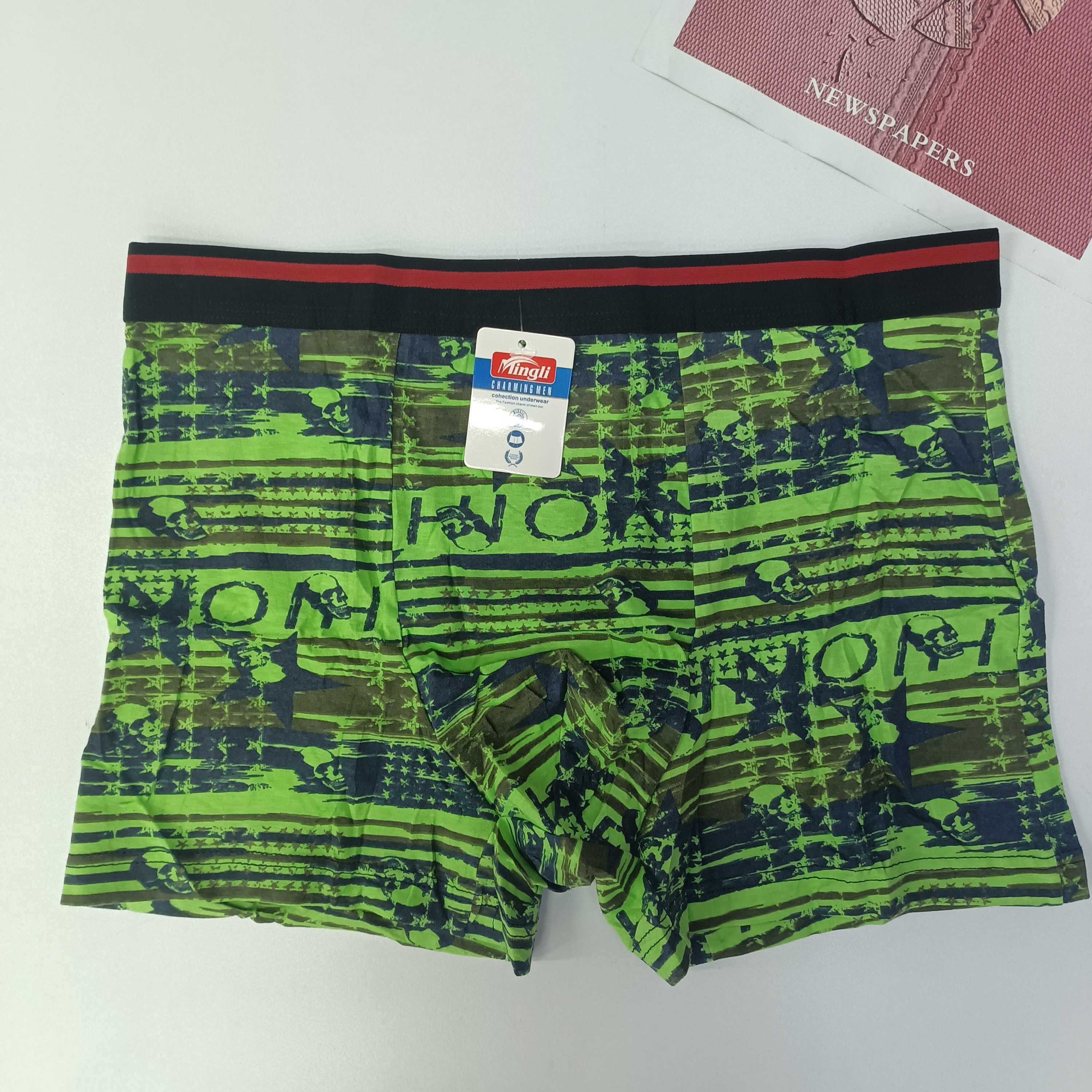 6349# Costa Rican Bestseller Men's Underwear, Personalized graffiti letter Briefs, multi-color men's briefs QNI Application Scenario