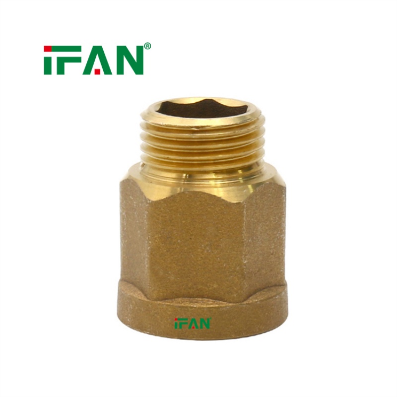High-Quality Brass Fittings with Hexagonal Extension Adaptor details Picture