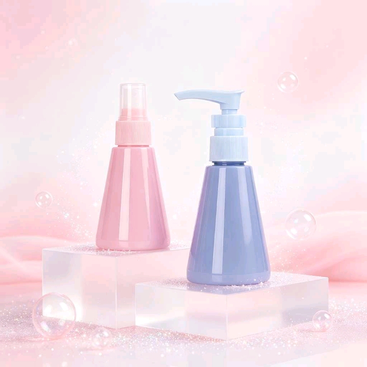 Macaron sub-bottle set, spray bottle, pump bottle combination, travel portable skin care products, portable storage for empty bottles detail image 8