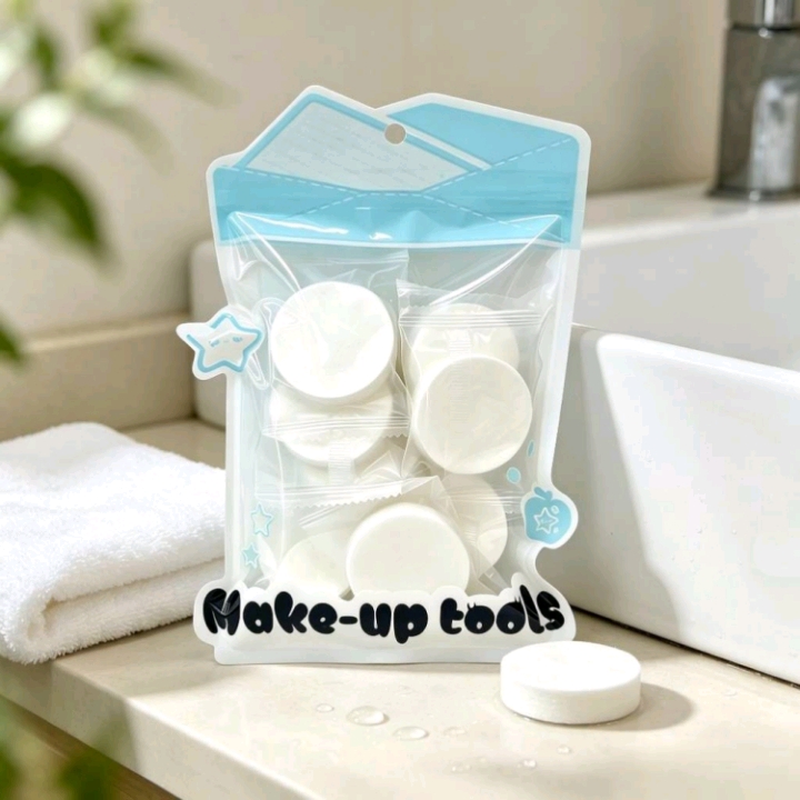 Disposable compressed towels, individual packaging, portable thickened face towels, travel, outdoor and home skin-friendly cleaning products, disposable towels, disposable bath products Item Picture