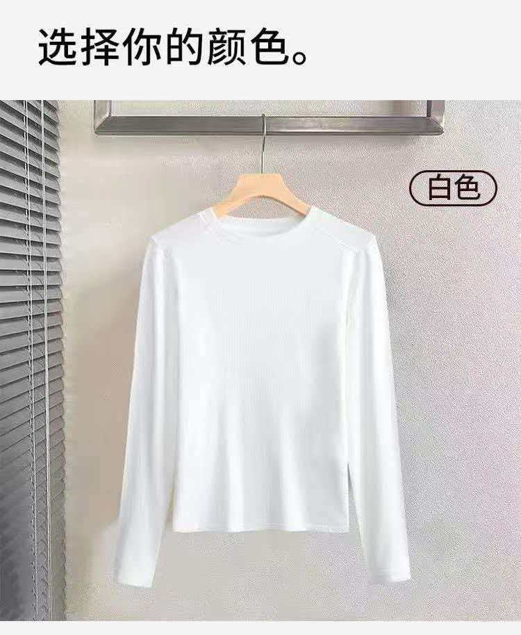 (Domestic stock) Fashionable women's knitted woolen sweater with sleeveless vest, warm and versatile for autumn and winter. Women's knitted woolen sweater base layer detail image 5