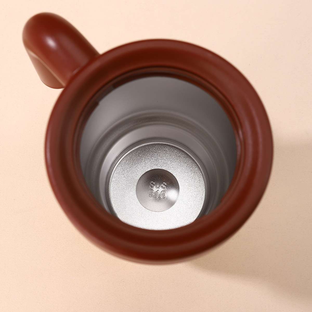 Y290-QSXD2235 New leopard print 316 stainless steel insulated cup, portable, high appearance level straw cup with handle detail image 7