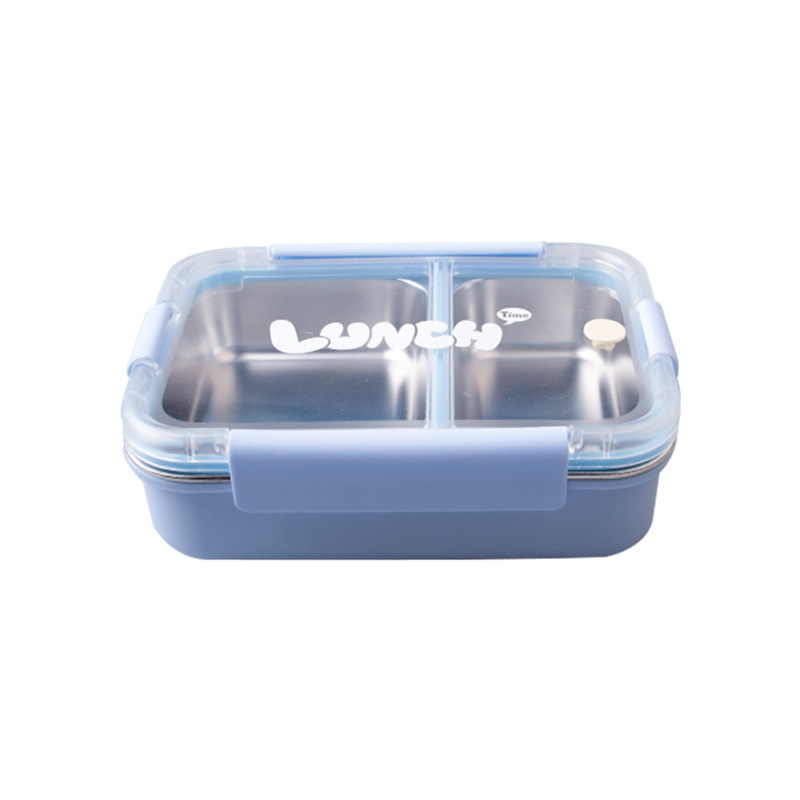 Y289-YC9139 stainless steel lunch box with lid, student and office worker compartments, sealed and insulated lunch box Item Picture