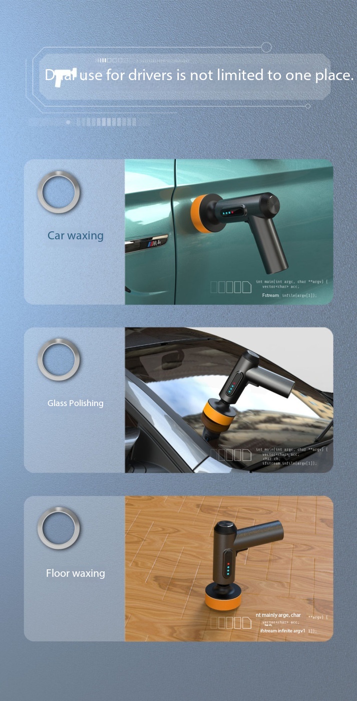 Automobile waxing and polishing machine detail image 4