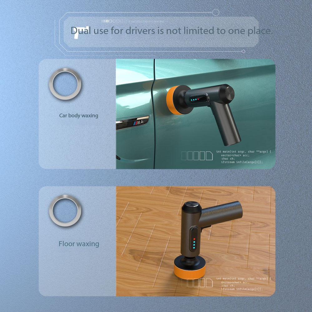 Automobile waxing and polishing machine Specification image