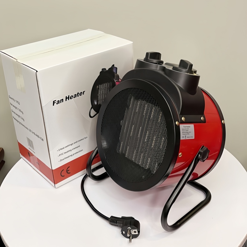 Cross-border European standard 3KW220V ceramic PTC warm air blower, square household and office energy-saving heater, hot air blower, customizable hot air fan, wall-mounted warm air blower, cross-border heating fan, graphene heater