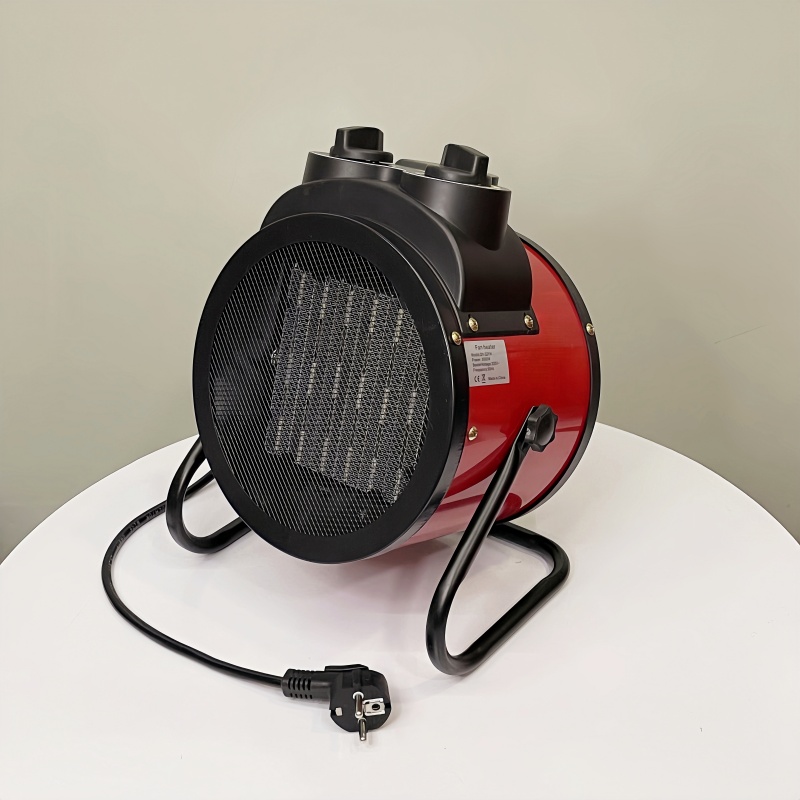 Cross-border European standard 3KW220V ceramic PTC warm air blower, square household and office energy-saving heater, hot air blower, customizable hot air fan, wall-mounted warm air blower, cross-border heating fan, graphene heater details Picture