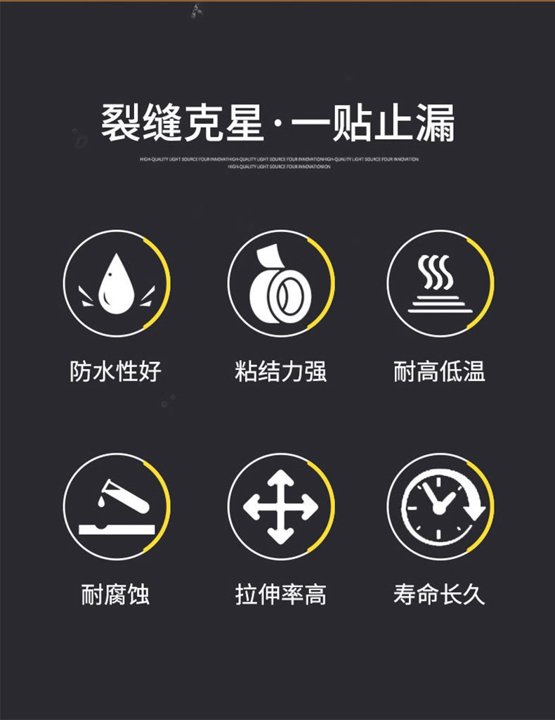 Wholesale of asphalt self-adhesive waterproof tape for roof color tile steel joint leakage repair without self-adhesive fireproof roll material from the manufacturer pic 1