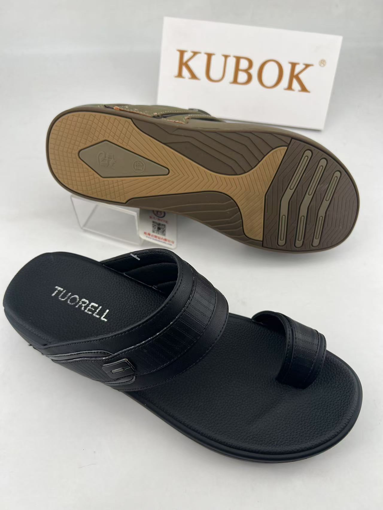 Men's slippers are exported to Africa and the Middle East