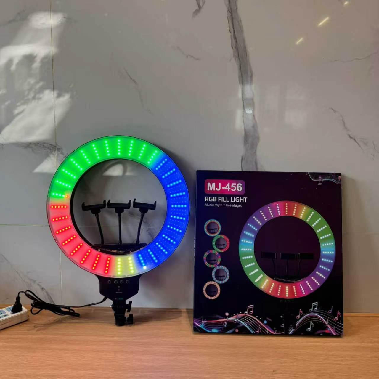 Customized processing of 10-inch RGB fill light, live streaming beauty light, ring light, photo beauty light and dazzling fill light detail image 6