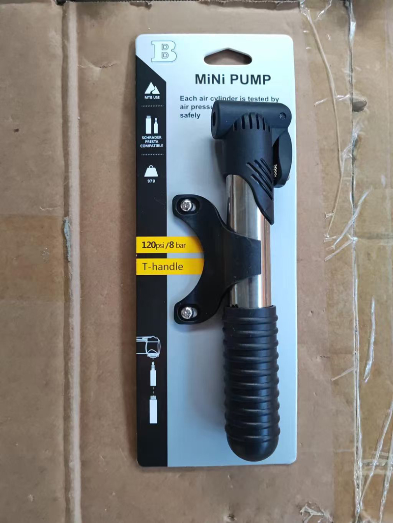 2522 Portable aluminum alloy bicycle air pump, mountain bike air pump, balloon football basketball manual mini air pump Application Scenario