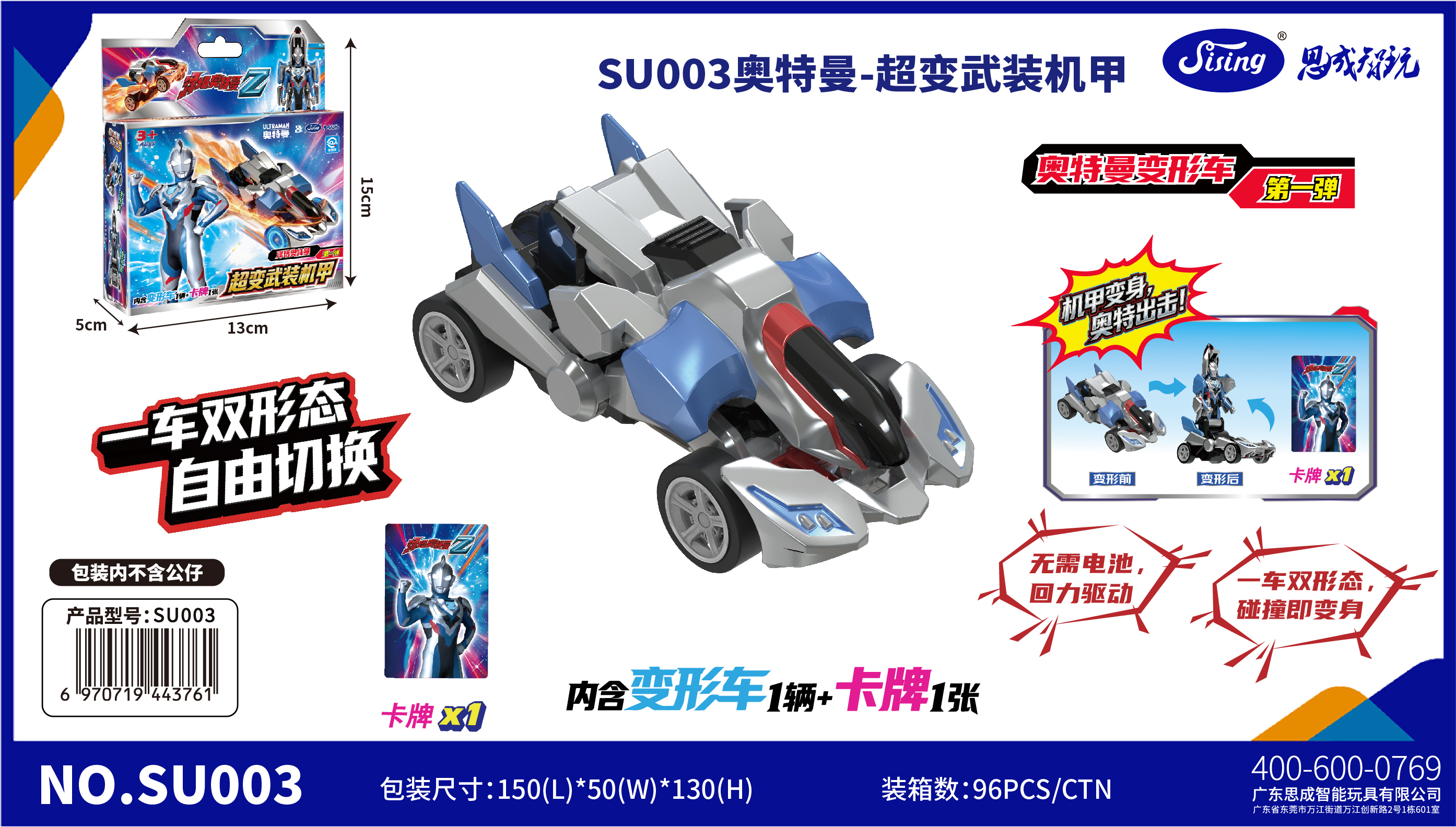 Red and silver super-variable armed mecha transformation car, gesture-sensing remote control stunt car, children's toys, cool and exciting experience Application Scenario