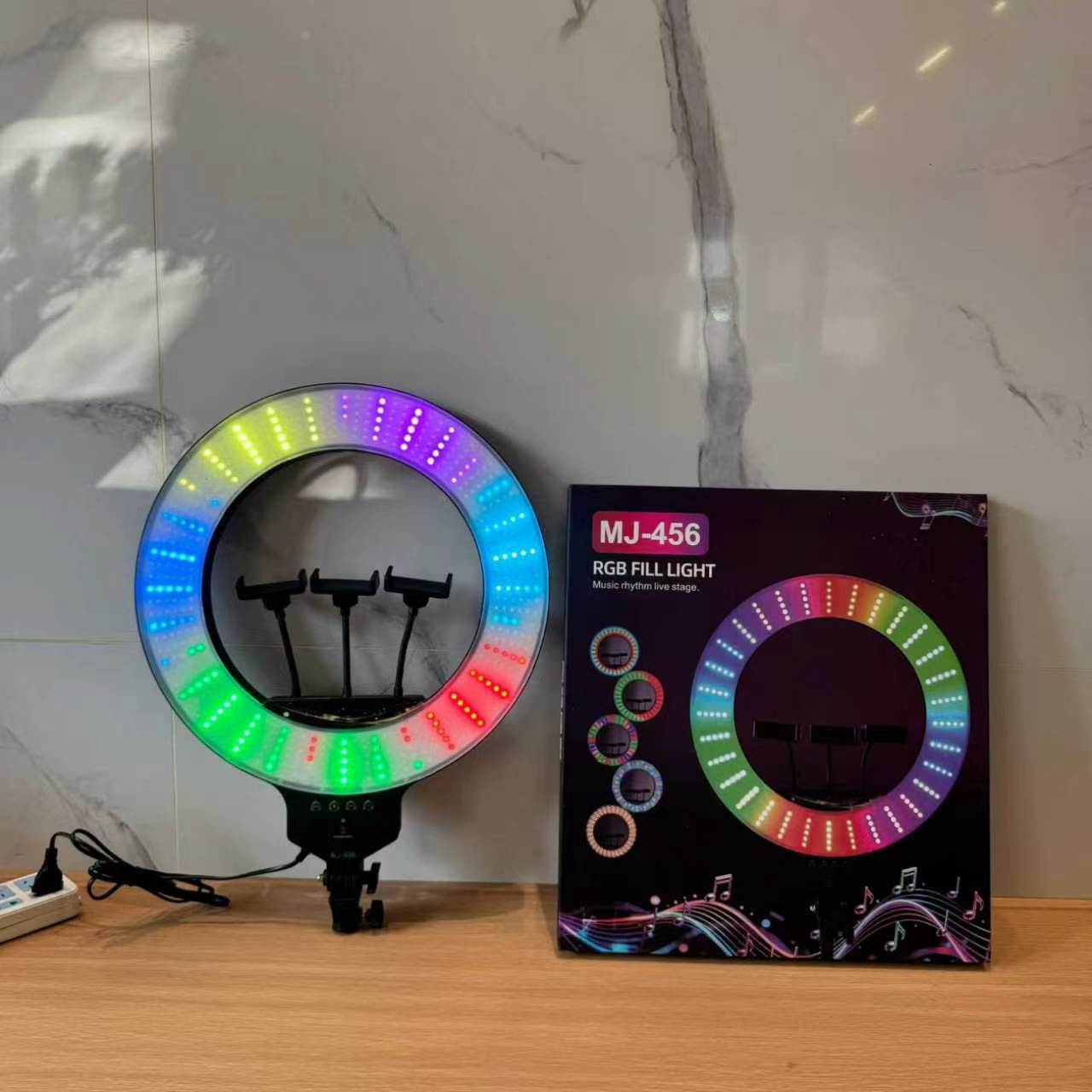 Customized processing of 10-inch RGB fill light, live streaming beauty light, ring light, photo beauty light and dazzling fill light detail image 7