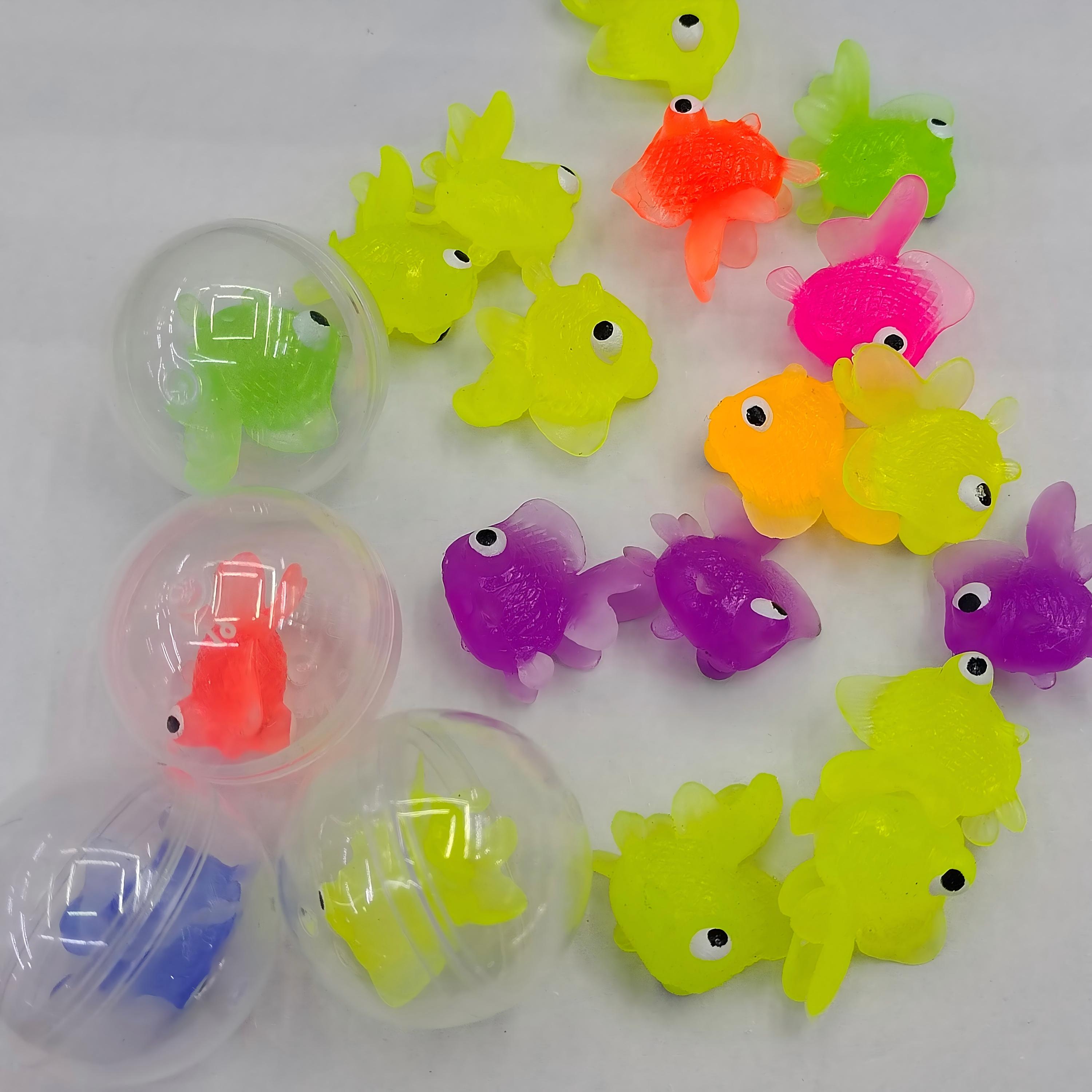 3.2cm Gumball little Goldfish mixed style and color toy, cute little toy gumball little goldfish toy pic 6