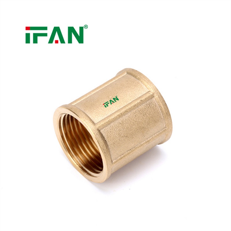 IFAN Forged Brass Pipe Fittings Straight Couplings details Picture