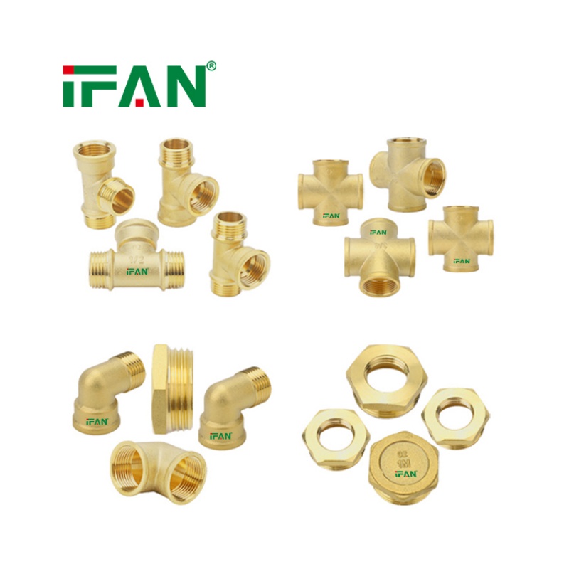 IFAN Factory Wholesale Durable Brass Pipe Fittings
