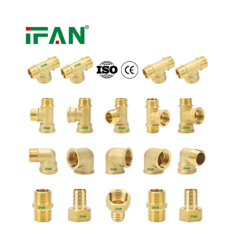 IFAN Factory Wholesale Durable Brass Pipe Fittings details Picture