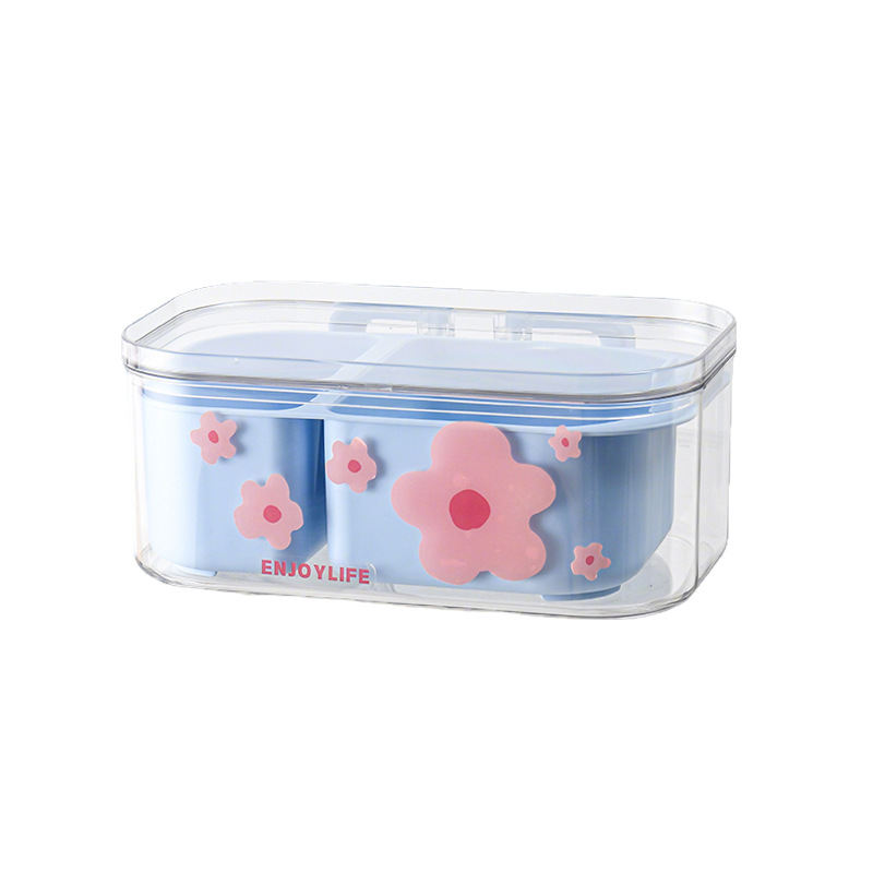 M23-3002 draining basket, household fruit basket with compartments, telescopic water filter, two-in-one, thickened vegetable washing basket with lid, double Application Scenario
