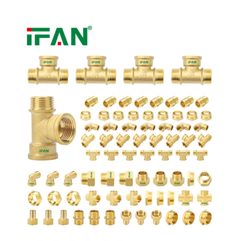 IFAN Factory Wholesale Durable Brass Pipe Fittings Item Picture
