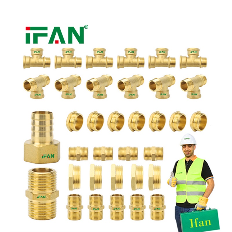 IFAN Factory Wholesale Durable Brass Pipe Fittings Application Scenario