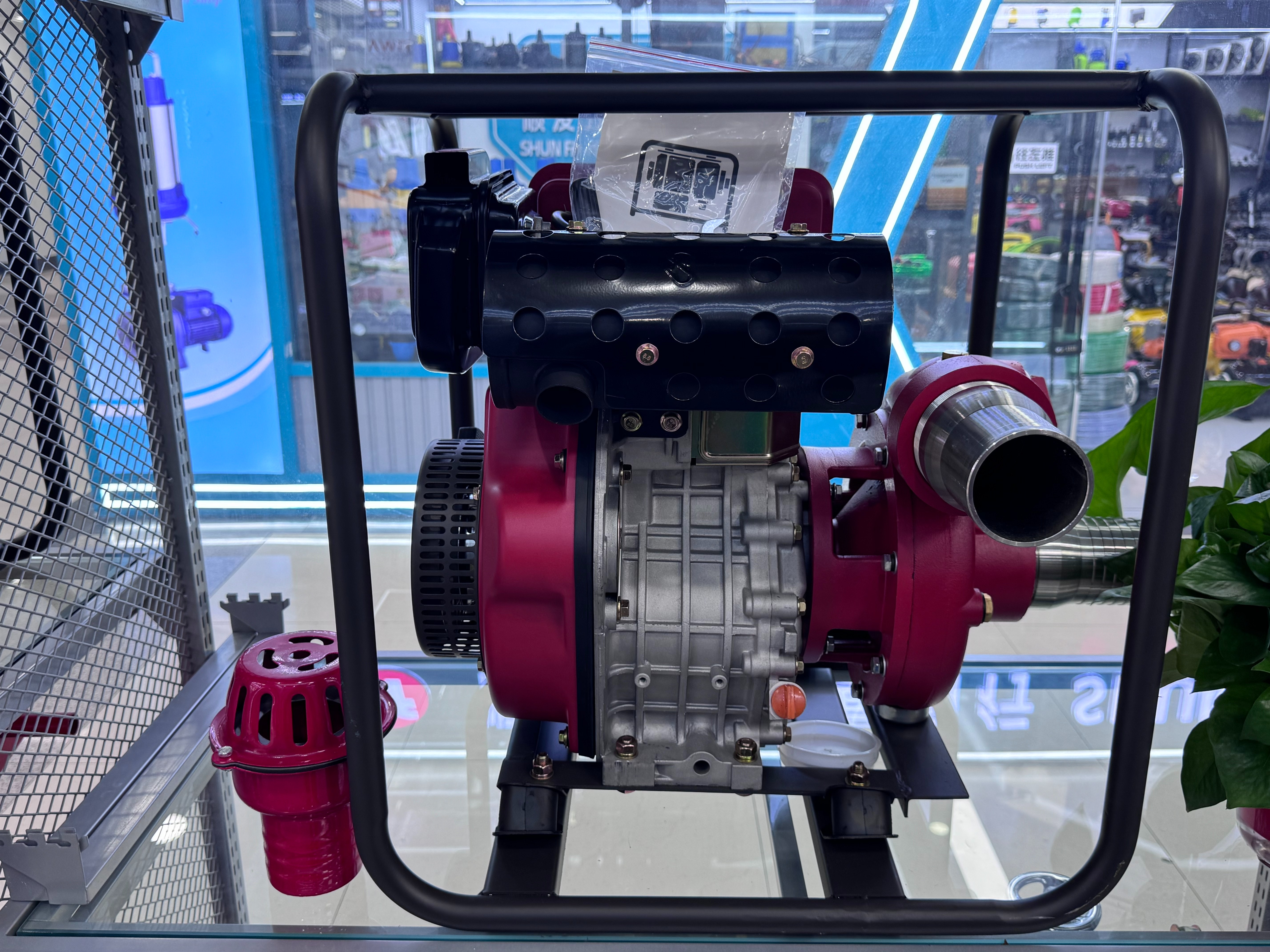 Double impeller water pump