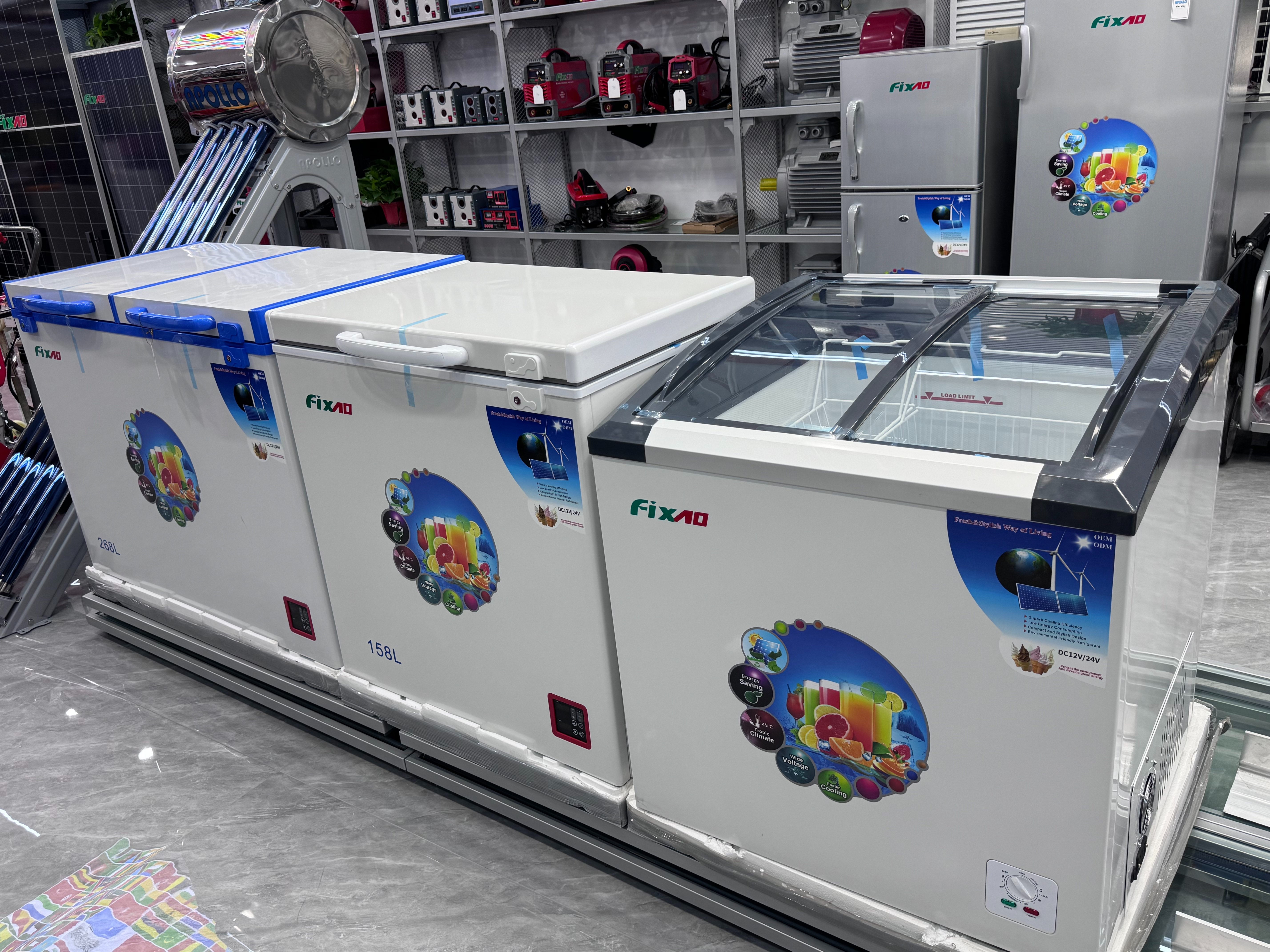 Multi-functional refrigeration box, household portable refrigerator, ice cream freezer, white mini refrigeration equipment