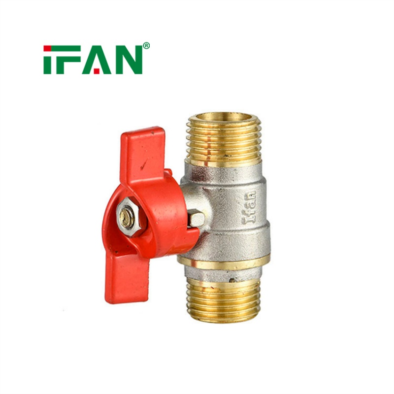 IFAN Factory Wholesale Brass Male-Threaded Ball Valve