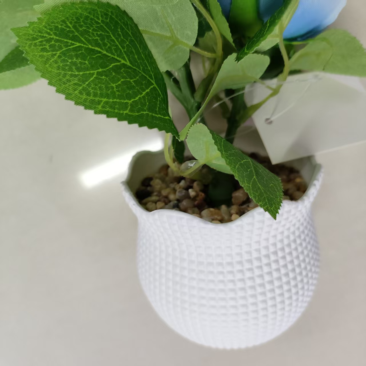 仿真花/仿真花礼物/仿真花洋牡丹/仿生花百合/陶瓷花白底实物图