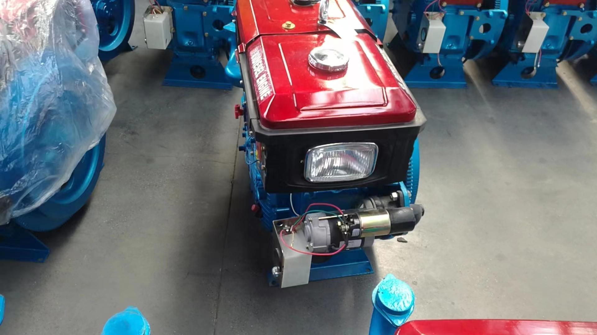 The ZS1125NML single-cylinder horizontal water-cooled four-stroke direct injection engine is suitable for small and medium-sized tractors, generator sets, water pump sets, crushers/vibration pumps and other agricultural and mining machinery Specification image