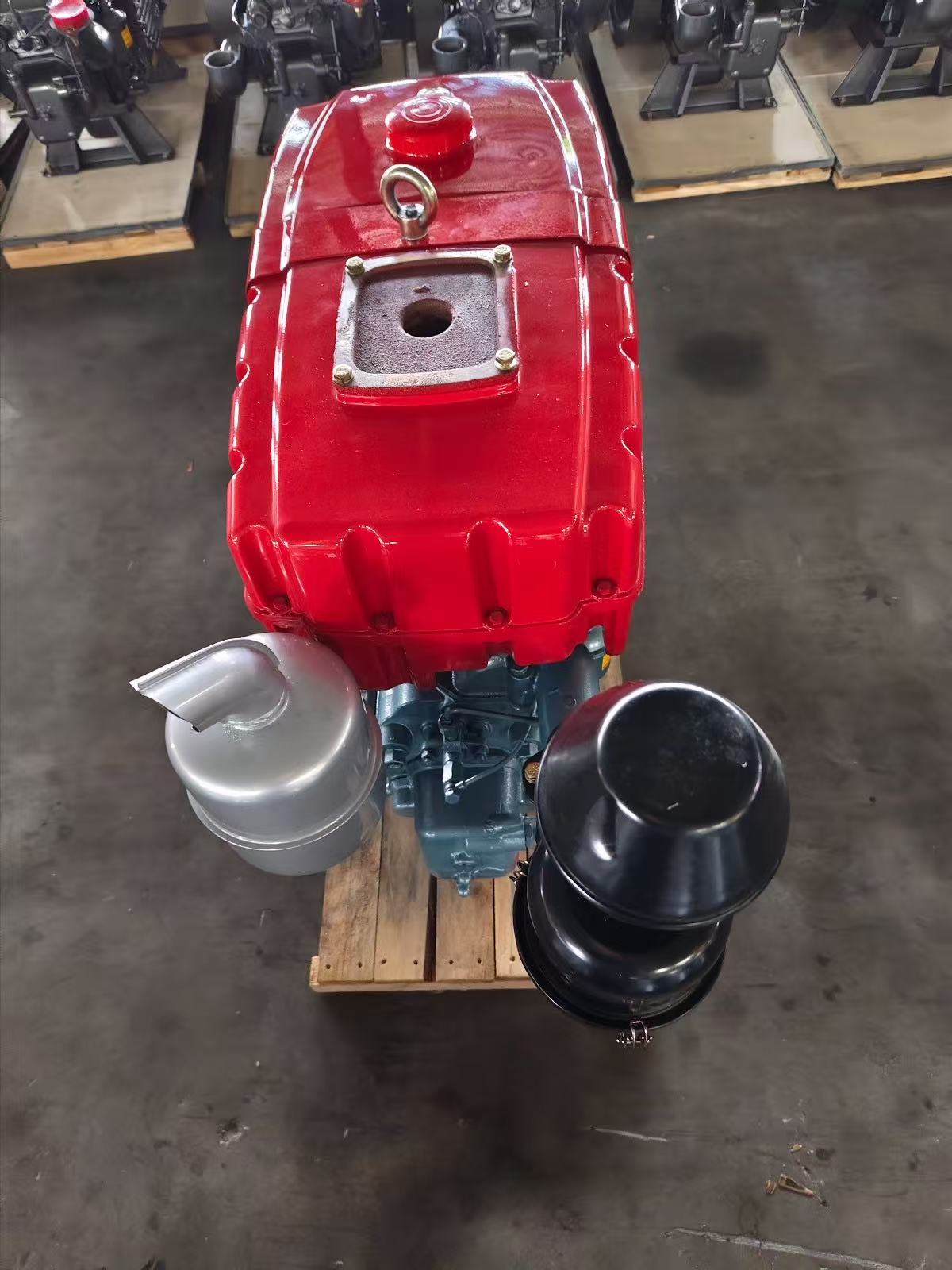 The ZH series Jiangdong edition single-cylinder water-cooled engine, with power ranging from 15 to 30 horsepower, is a best-selling model for foreign trade details Picture
