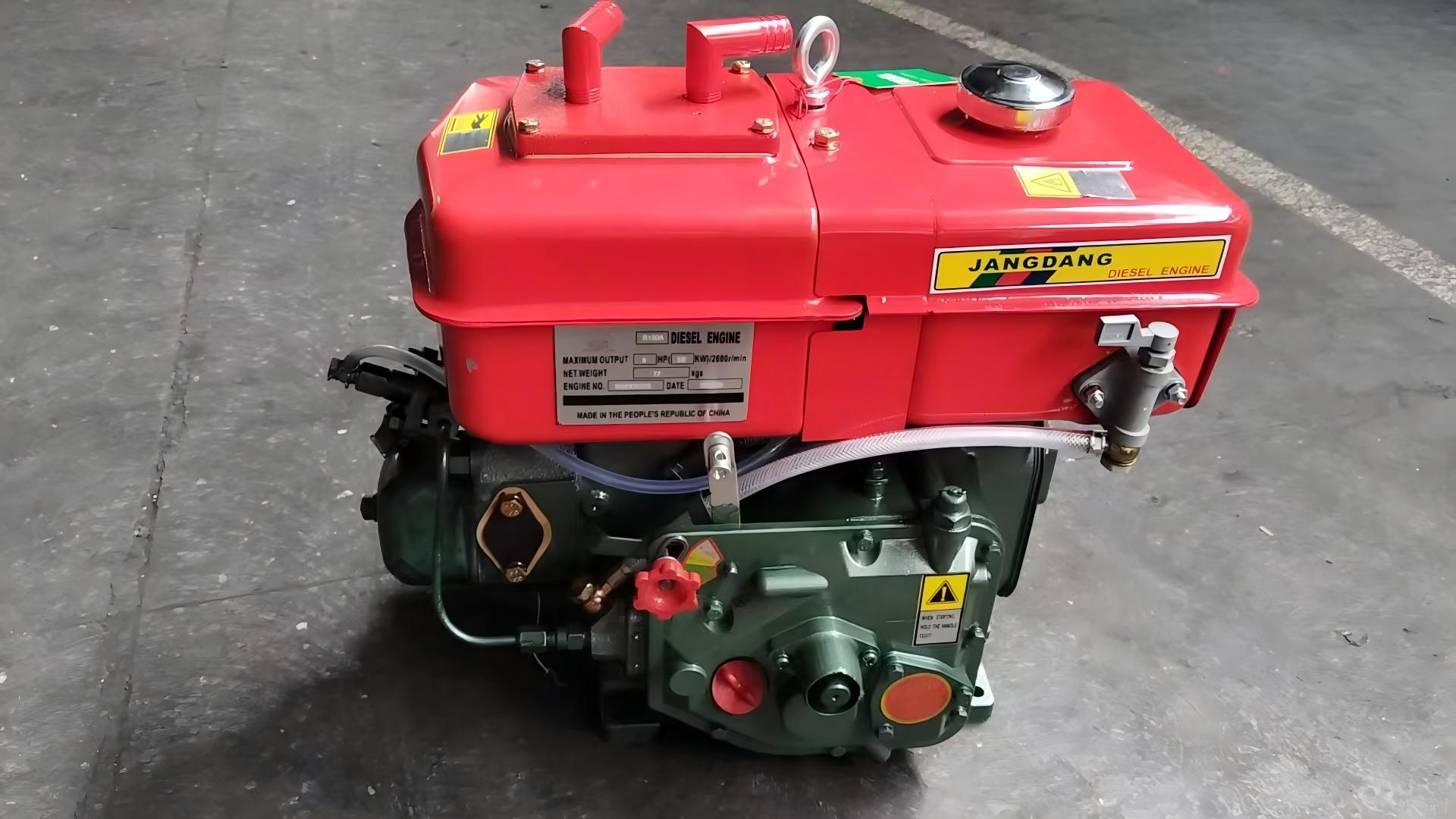 The R series of small water-cooled engines are compact and easy to start. They are the preferred choice for agricultural fixed power and are available in bulk for export Specification image