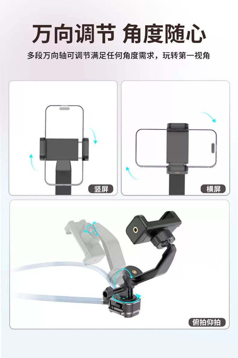 حامل لكاميرا رياضية من طراز INSTA360Gopro pic 5