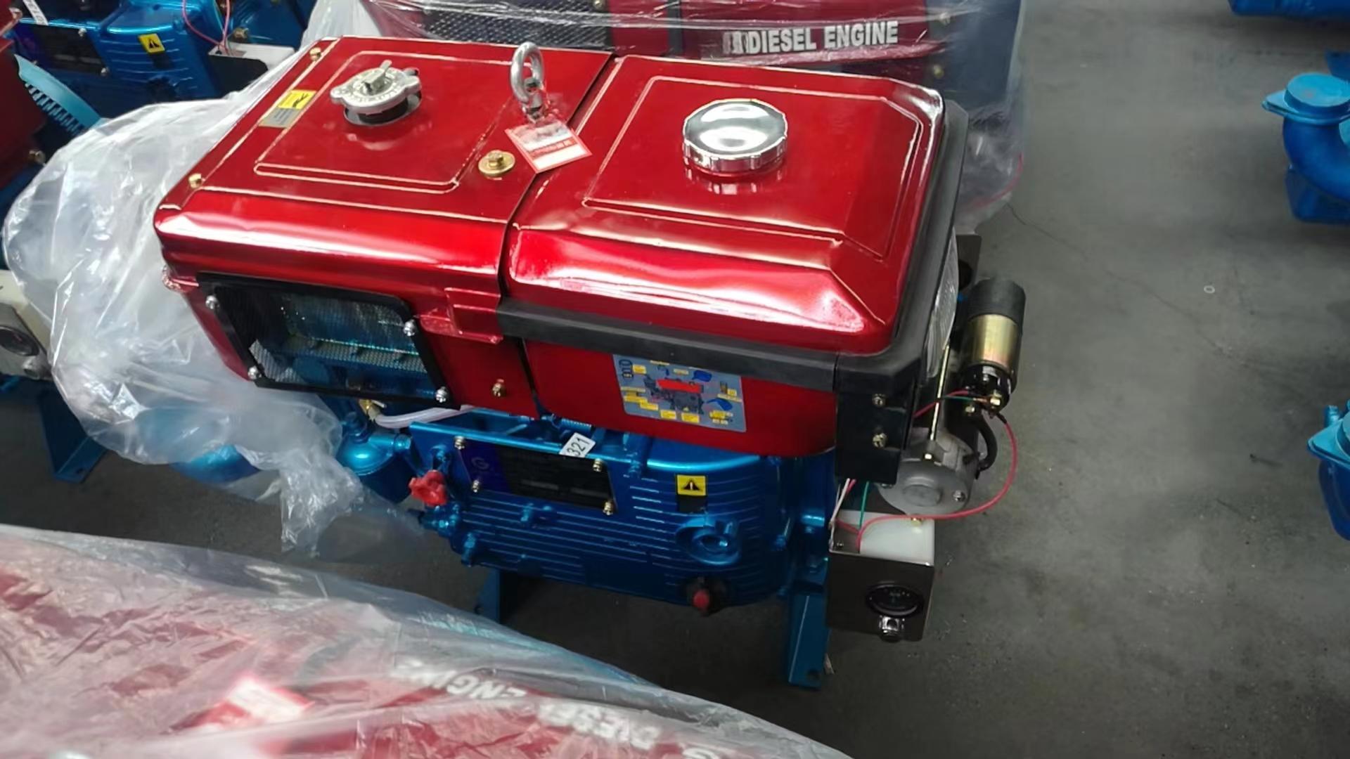 The ZS1125NML single-cylinder horizontal water-cooled four-stroke direct injection engine is suitable for small and medium-sized tractors, generator sets, water pump sets, crushers/vibration pumps and other agricultural and mining machinery Application Scenario