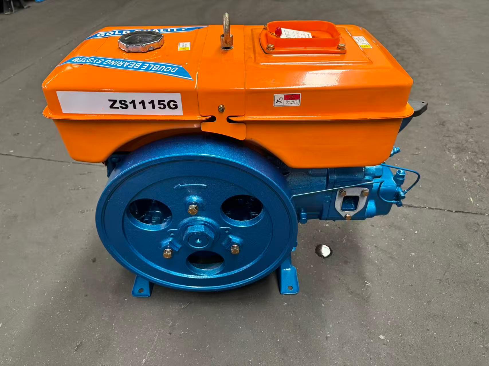 ZS1115 hand-cranked single-cylinder water-cooled engine details Picture