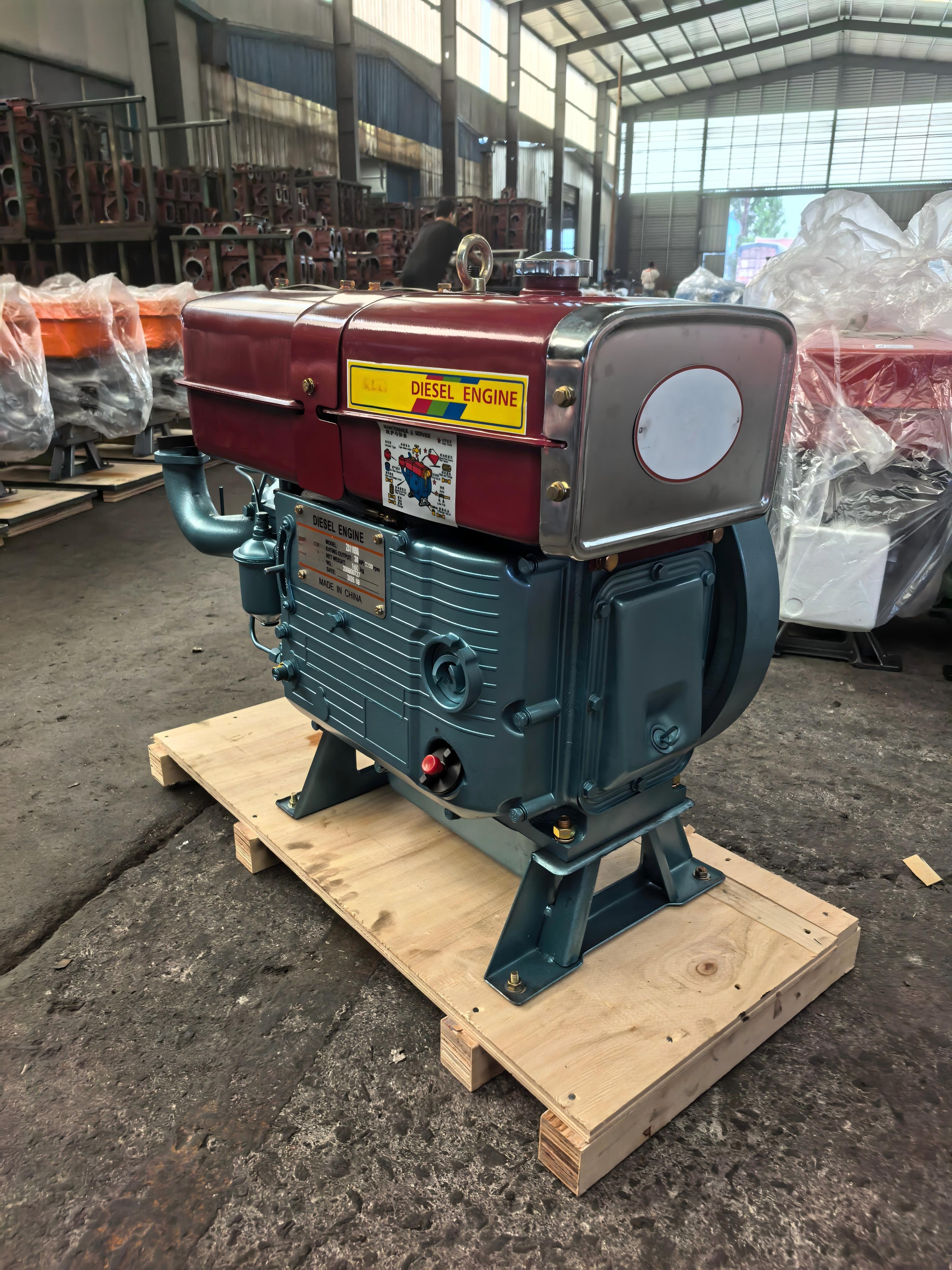 High-power agricultural ZS1115 horsepower and ZS1105 horsepower engines, suitable for water pumps and irrigation Application Scenario