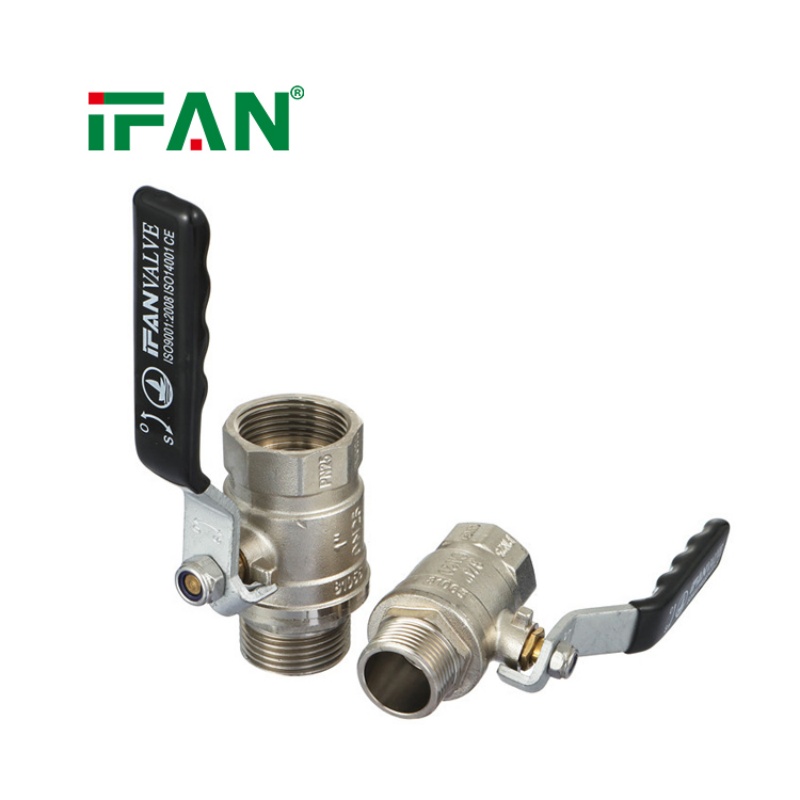 IFAN High-Quality Brass Ball Valve with Male Thread Item Picture