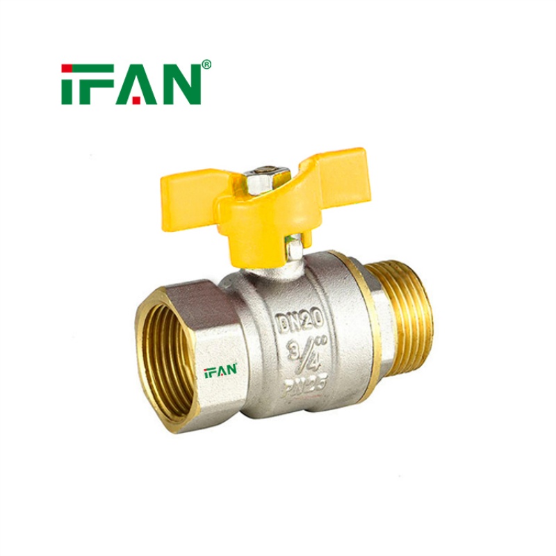IFAN Pressure-Resistant Ball Valve with Male Thread Specification image