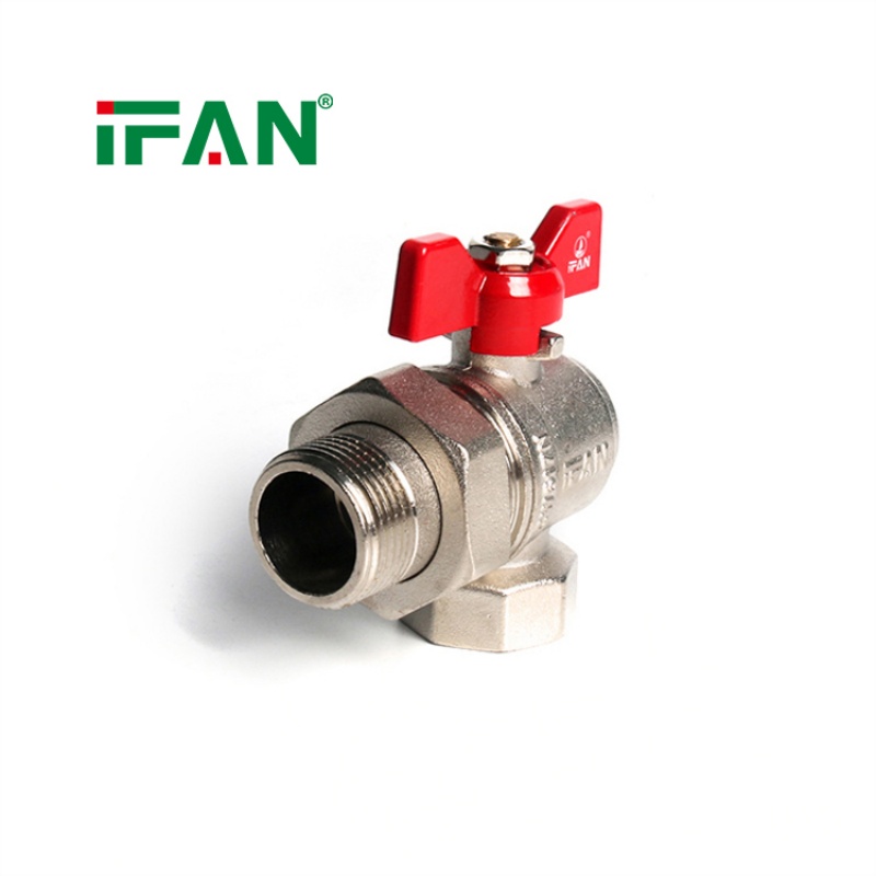 IFAN Angle Valve with Union and Butterfly Handle details Picture