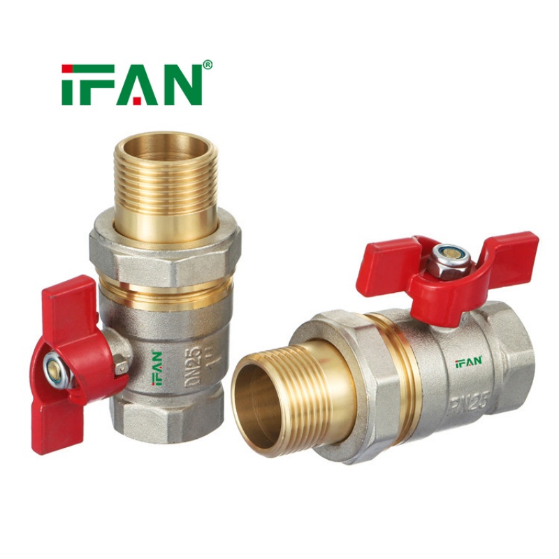 IFAN Cost-Effective Butterfly-Handle Union Ball Valve Application Scenario
