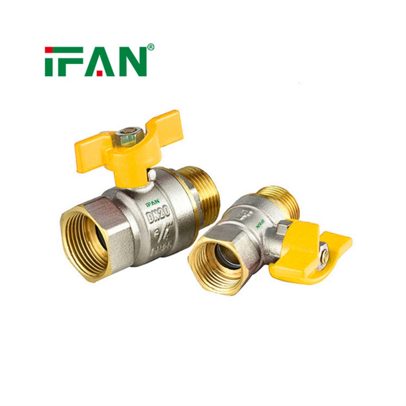 IFAN Pressure-Resistant Ball Valve with Male Thread Item Picture